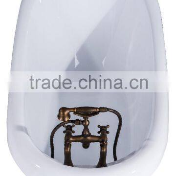 SUNZOOM UPC/cUPC Certified American Standard Freestanding Bathtubs, Single Slipper Tubs, Freestanding Clawfoot photo-3