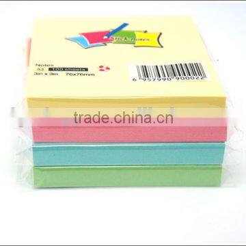 2015 Hot various colors paper custom-made sticky memo pad