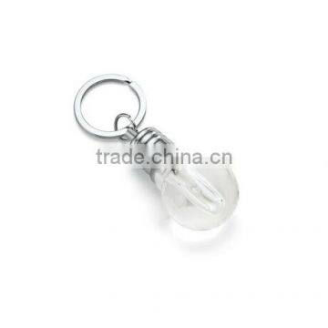 LED Flashlight Light Bulb Key Ring Keychain Lamp Torch photo-2