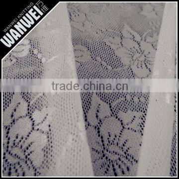 Flat New Peony Designer Flower Gray Resilient and Bright Nylon Spandex Lace Fabric for Spring and Summer Dress Wholesale 4182 photo-3