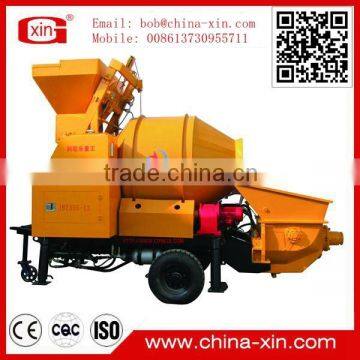 Mixing Concrete Pump