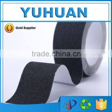 80 Black Grit Aluminum Oxide Compound Waterproof PVC Anti Slip Tape For Floor