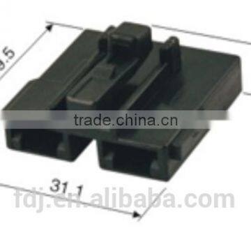 Auto 2 Way Black PA66 Female Common Connector