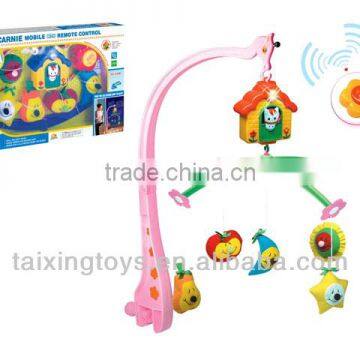 2014 New Reomote Control Baby Bed Bell Toys for kids