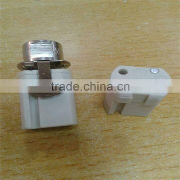 16) ceramic G9 LED lamp socket with Steel sheet and Zine nut