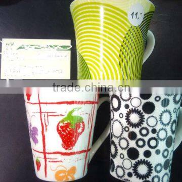 White Body Bone China Porcelain Stoneware Earthenware New Bone Big Cup Mug Quality Choice photo-2