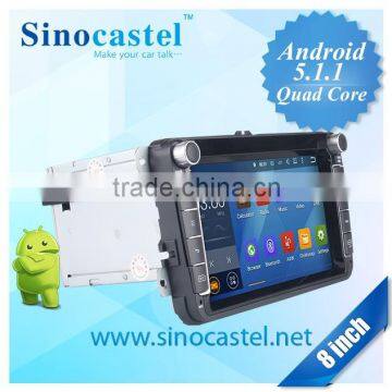 Sinocastel High Quality 8 Inch Android Car Audio Player With 3G,Bluetooth,Mirror Link for vw Universal Series photo-2