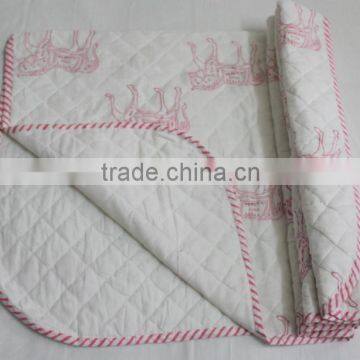 Washable Baby Quilt Cotton Baby Quilt Crib Quilt for Baby 40" photo-2