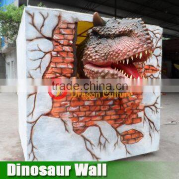 Life Size Dinosaur Head Moving With Track photo-2