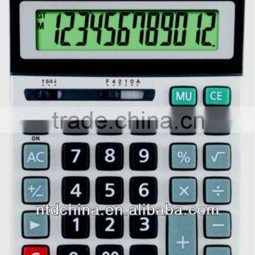 Office stationery calculator 12 dights