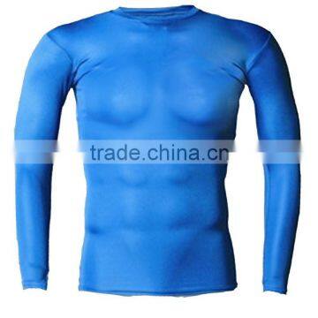 blue men xxl long sleeve swimwear