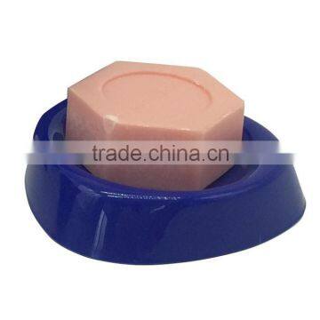 novelty colored plastic soap dish for kids