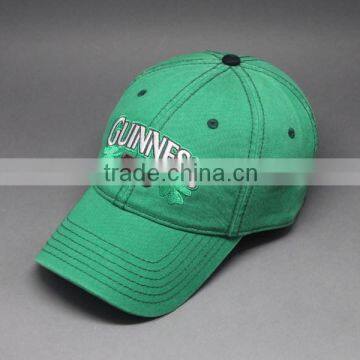 2015 FASHION CUSTOM WASHED COTTON SPORTS CAP WITH EMBROIDERY AND CHEAP PRICE