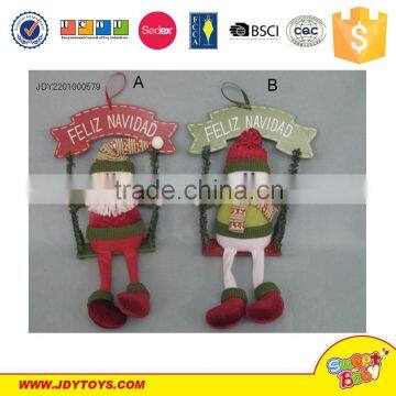 Xmas Decoration Plush Snowman Toy Christmas Decorations Wholesale