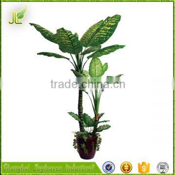 high simulation plastic evergreen artificial banana tree for home decoration