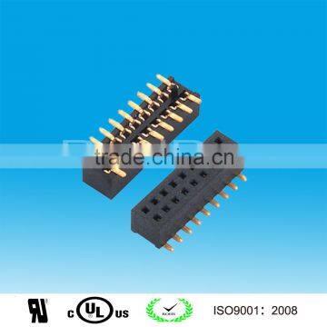 PCB Connector, 1.0mm Pitch Double Row SMT Female Header