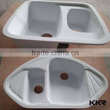 Solid surface stone acrylic kitchen sink