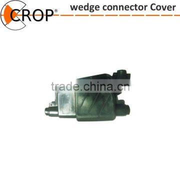 Insulated cover for wedge connector