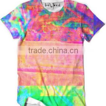 best high quality 100% polyester sublimation tshirt