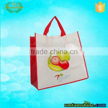 reusable opp laminated nonwoven bag/laminated shopping bag