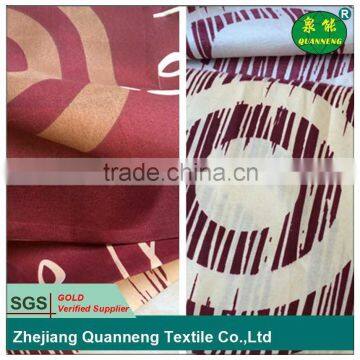 China wholesale goods 100% polyester bed sheet fabric