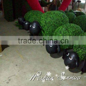 Latest design artificial topiary animal fake boxwood topiary frame with factory price