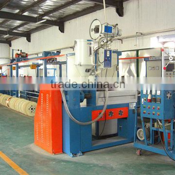 double layer co-extrusion style BV/BRV buildiing wire extrusion machine