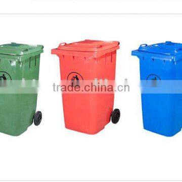 outdoor dustbin/waste bin with wheel.