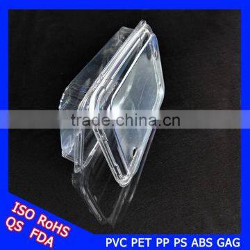 Hot Sale Clear Plastic Clamshell For Fast Food