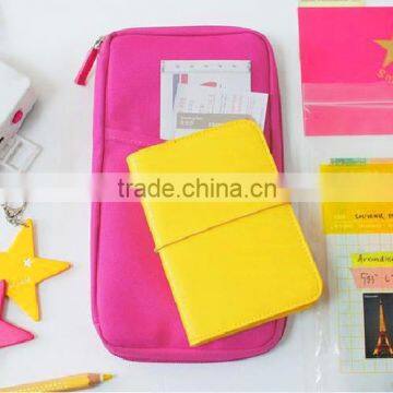 NEW Travel Passport Credit ID Card Document Bag Cash Wallet Purse Holder Case