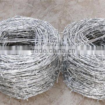 professional factory electro GI /hot dipped GI /stainless steel barbed wire coil for fence