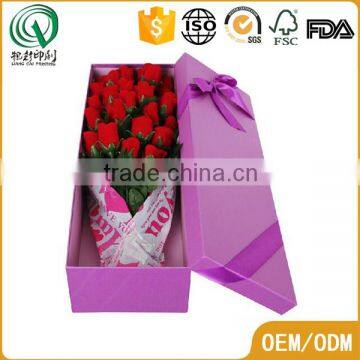 Wholsale Customized Rectangle Paper Box Gift Box Packaging Box Flower Packaging Box Supplier's Choice photo-2