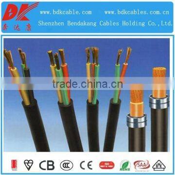 600/1000v multi-core cable 450/750v copper core pvc insulated flexible 450/750v electric cable