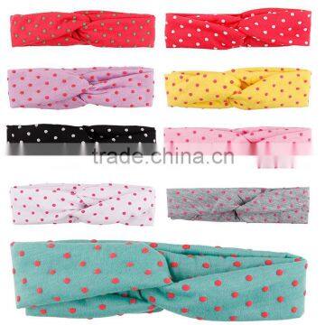 headband dot baby headband knot