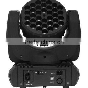 36pcs*3W RGBW Led Mini Moving Head Beam Light With Flight Case photo-6