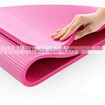 Anti-Slip Eco-friendly Wholesale Custom Print NBR Yoga Mat