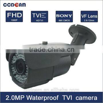1080P HD TVI Camera Digital Surveillance 2.8-12mm Varifocal Lens Megapixel 60M IR Night Vision 2MP Full HD CCTV Camera