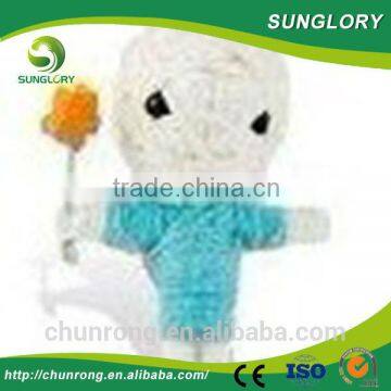 Halloween Item High Quality Cheap Custom Voodoo Doll Keychain