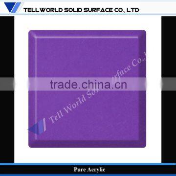 Resin translucent solid surface sheet/pure acrylic solid surace slab/artificial mable sheet