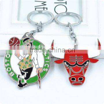 new custom metal the USA American basketball team NBA keychain