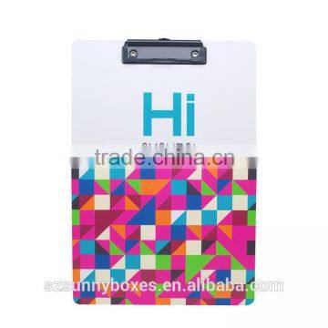 Eco-friendly PP Printed Hanging Menu File Clip Board photo-4