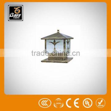 pl 2586 chinese lantern with led battery pillar light for parks gardens hotels walls villas