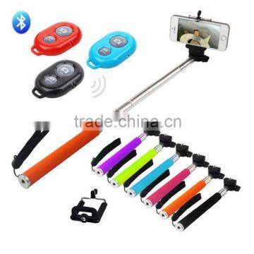 selfie stick Monopod with Clip Holder