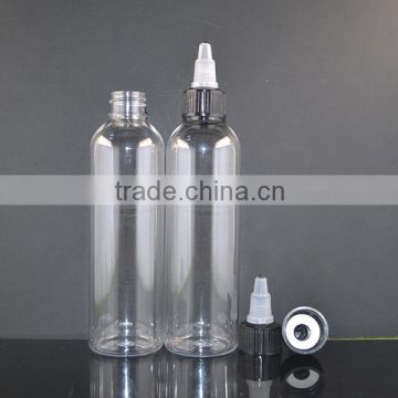 Cheap pet bottles 30 ml plastic, childproof cap bottles for e-smoking liquid