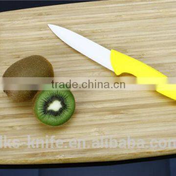 KC1301S 5 inch Carving Knife with White Ceramic Blade and New Designed PP+TPR Handle Ceramic Knife