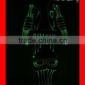 LED Fiber Clothing, Programmable Flashing LED Clothing photo-4