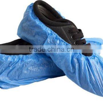 Blue Disposalbe Automatic PE Shoe Cover photo-5