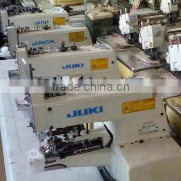 used J-1377 button-stitching machine