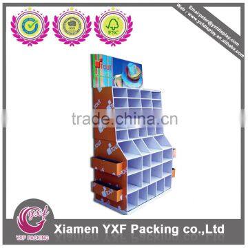 Custom Supermarket Retail Cardboard Floor Display