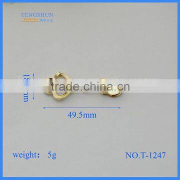 New Style Metel Zipper Puller for Purse the Metle Fittings for Handbags Wholesale